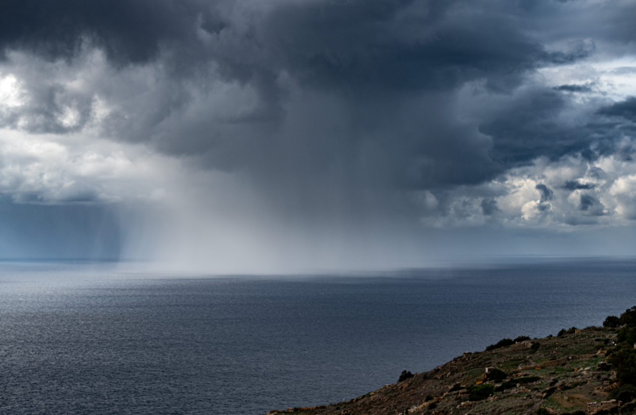 UNSEASONAL DOWNPOUR HITS THE MALTESE ISLANDS; TRIPLE THE MONTHLY RAINFALL RECORDED